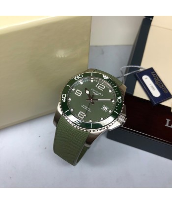 Longines Hydroconquest 41MM Automatic Green Ceramic Diving Watch L37814069 Comment ça marche