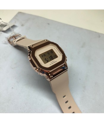 Casio G-Shock GMS Rose Gold Stainless Steel Womens Watch GMS5600PG-4 plus qu'un jeu 