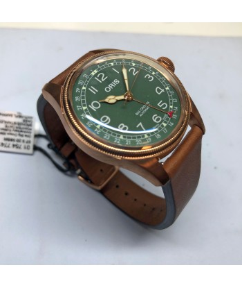 Oris 40MM Big Crown Pointer Date 80th Anniversary Automatic Green Dial Bronze Watch online