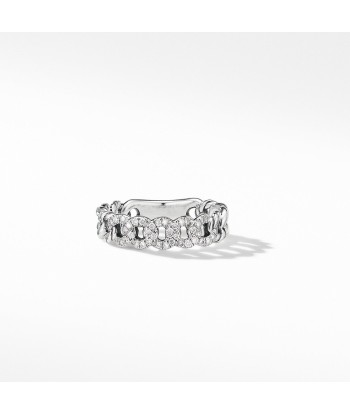 David Yurman Belmont Narrow Curb Link Diamond Ring Par le système avancé 