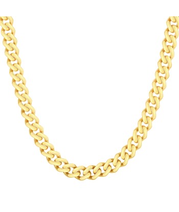 14K Yellow Gold 8MM Lite Miami Cuban Chain des créatures d'habitude