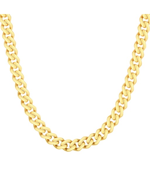 14K Yellow Gold 8MM Lite Miami Cuban Chain des créatures d'habitude