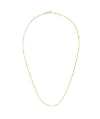 14k Yellow Gold Paperclip Chain destockage