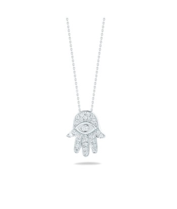 Roberto Coin 18k White Gold Hamsa Necklace online