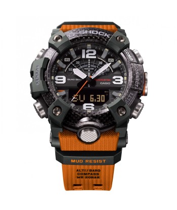 CASIO G-Shock GGB100-1A9 Orange Mudmaster Carbon Core Watch de votre