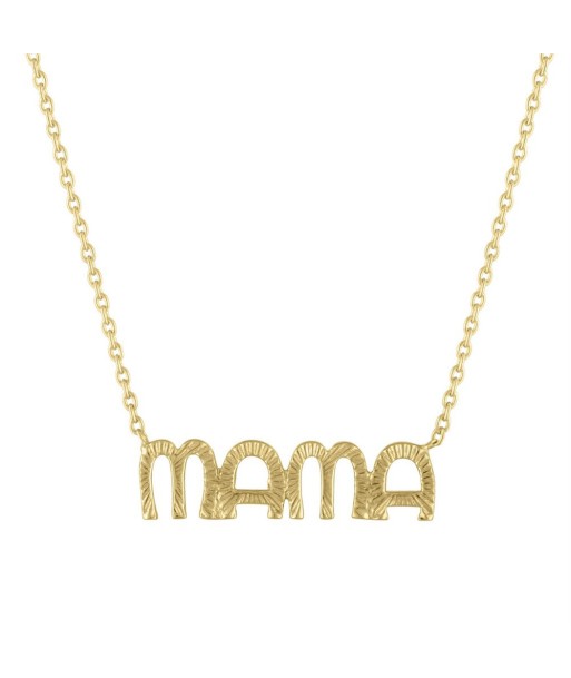 My Story The Nova "Mama" Fluted Necklace la livraison gratuite