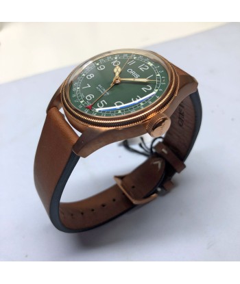 Oris 40MM Big Crown Pointer Date 80th Anniversary Automatic Green Dial Bronze Watch online