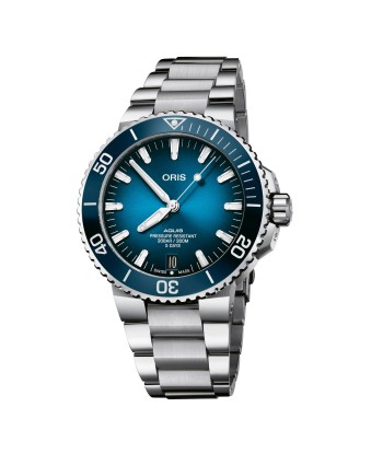 Oris Aquis Date Calibre 400 Blue Dial Steel Watch 01 400 7763 4135-078 24 09PEB Profitez des Offres !