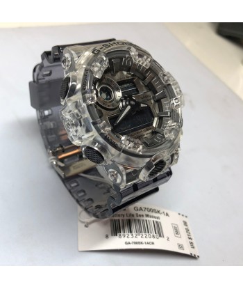 CASIO G-SHOCK GA-700SK-1A Clear Silver Metallic Skeleton Watch GA700SK sur le site 