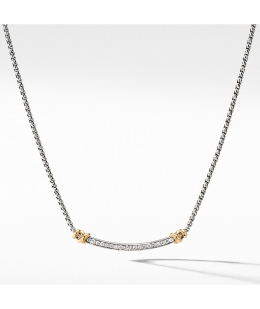 David Yurman Petite Helena Station Diamond Necklace chez Cornerstreet bien 