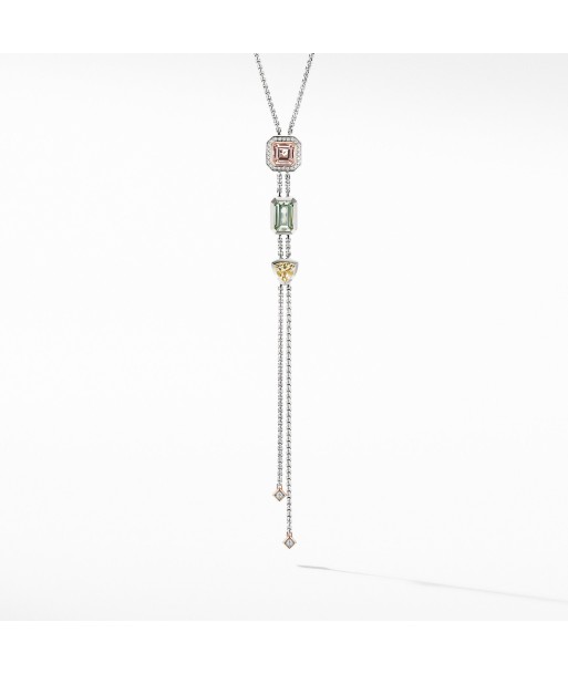 Novella Y Diamond 18k Rose Gold Necklace Voir les baskets