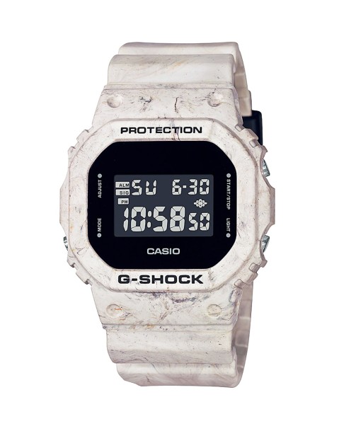 CASIO G-SHOCK DW5600WM-5 Wavy Marble Matte Black Watch pas cher chine