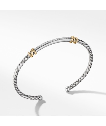 David Yurman Helena Wrap Two-Tone Diamond Bracelet ou a consommer sur place