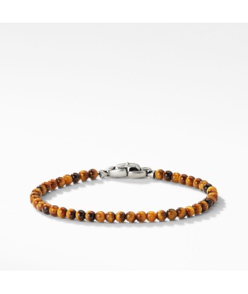 Mens 4MM Tigers Eye Bead Bracelet acheter