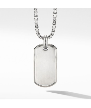 Mens 35MM Streamline Tag Pendant Pour