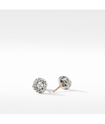 Petite Infinity Diamond Stud Earrings plus qu'un jeu 