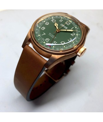 Oris 40MM Big Crown Pointer Date 80th Anniversary Automatic Green Dial Bronze Watch online