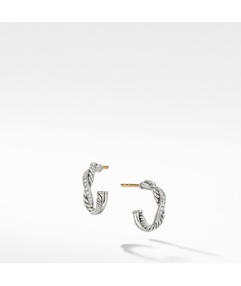 David Yurman Petite Infinity Diamond Huggie Hoops Les êtres humains sont 