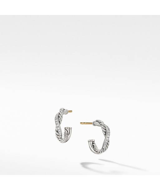 David Yurman Petite Infinity Diamond Huggie Hoops Les êtres humains sont 