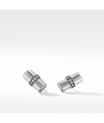 David Yurman Lexington Diamond Stud Earrings livraison gratuite