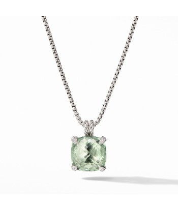 David Yurman Chatelaine 14MM Prasiolite Necklace Profitez des Offres !