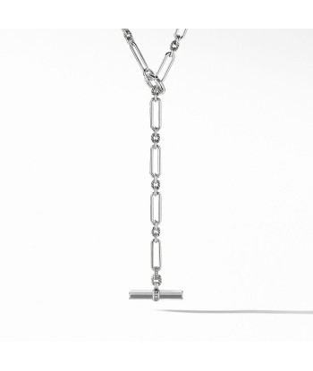 David Yurman Lexington Y Toggle Diamond Necklace pas cheres