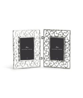 Michael Aram Double Heart Hinged Frame 2x3 acheter