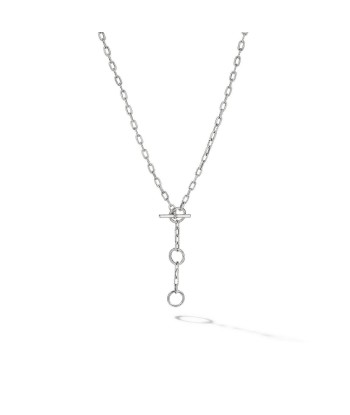 DY Madison Three Ring Chain Necklace hantent personnes