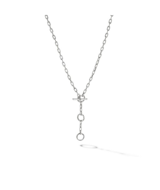 DY Madison Three Ring Chain Necklace hantent personnes