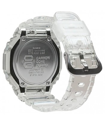 Casio G-Shock GA2100SKE-7A Transparent Clear Jelly 2100 Series en linge