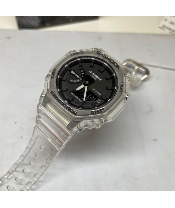 Casio G-Shock GA2100SKE-7A Transparent Clear Jelly 2100 Series en linge