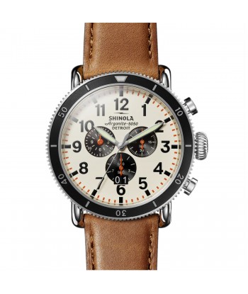 Shinola 48MM Runwell Sport Chrono Cream Dial Watch S0120183149 votre