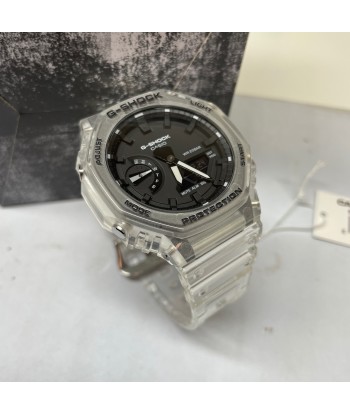 Casio G-Shock GA2100SKE-7A Transparent Clear Jelly 2100 Series en linge