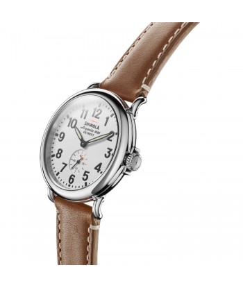 Shinola 41MM Runwell White Dial Quartz Watch S0110000109 le concept de la Pate a emporter 