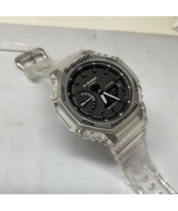 Casio G-Shock GA2100SKE-7A Transparent Clear Jelly 2100 Series en linge