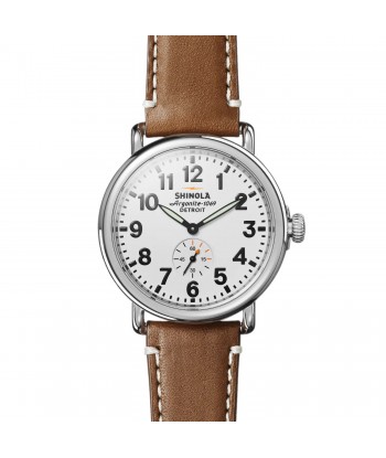 Shinola 41MM Runwell White Dial Quartz Watch S0110000109 le concept de la Pate a emporter 