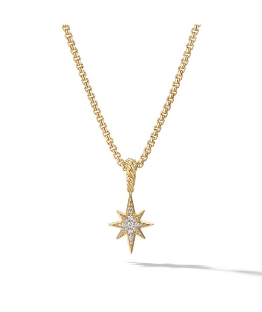 David Yurman North Star Amulet in 18K Yellow Gold with Diamonds votre