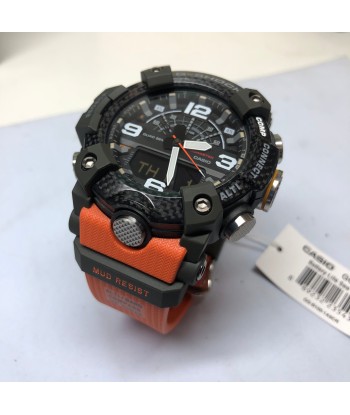 CASIO G-Shock GGB100-1A9 Orange Mudmaster Carbon Core Watch de votre