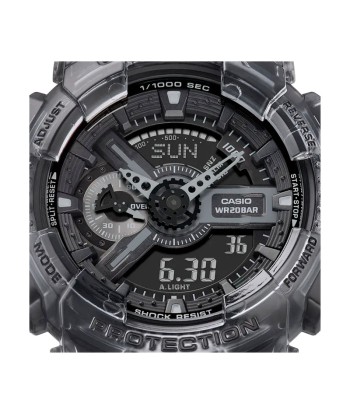 Casio G-Shock GA110SKE-8A Grey Clear Translucent Transparent Jelly Watch de votre