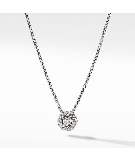 David Yurman Petite Infinity Diamond Necklace paiement sécurisé