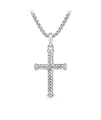 David Yurman Unisex Cable Cross solde