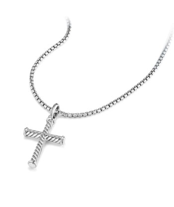 David Yurman Unisex Cable Cross solde