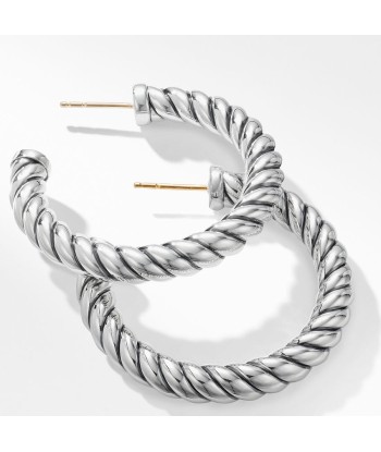 David Yurman Cable Classics Hoop Earrings 40MM soldes