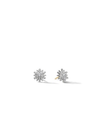 Petite Starburst Stud Earrings with Pavé Diamonds à prix réduit toute l'année