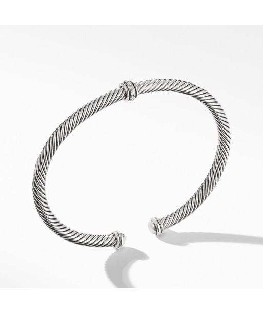 David Yurman Cable Classic Center Station Bracelet with Diamonds Vous souhaitez 