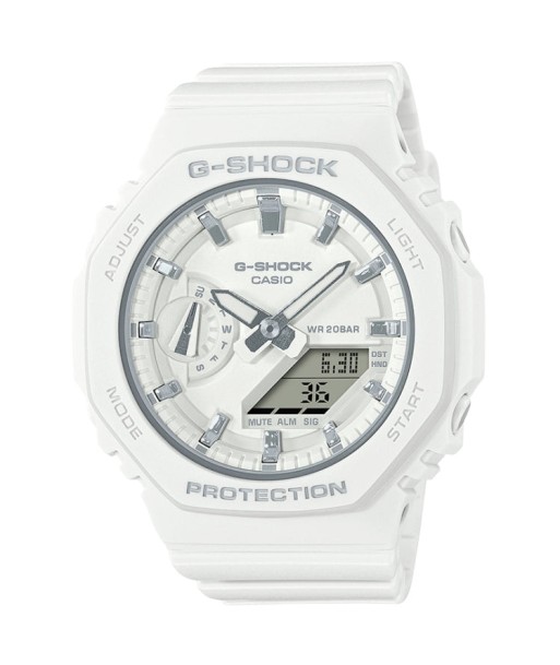 Casio G-Shock GMA-S2100 “Mini CasiOak” S Series White Watch GMAS2100-7A Paris Déstockage Promo