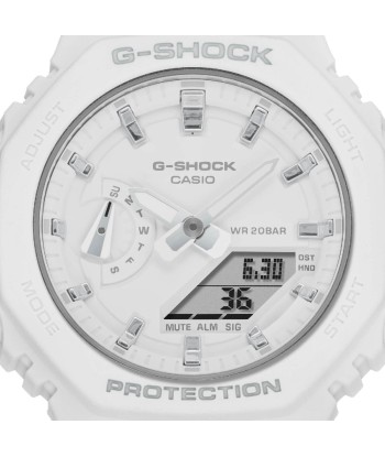 Casio G-Shock GMA-S2100 “Mini CasiOak” S Series White Watch GMAS2100-7A Paris Déstockage Promo