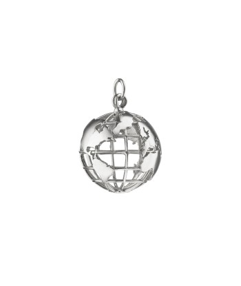 Monica Rich Kosann My World 3D Globe Charm la colonne vertébrale