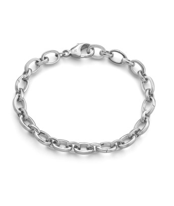 Monica Rich Kosann "Audrey" Silver Linked Charm Bracelet Le MVP de beaucoup