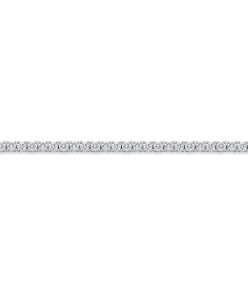 Memoire 18k White Gold 4-Prong Classic Tennis Bracelet de votre